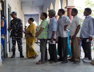 Indias giant election gets underway