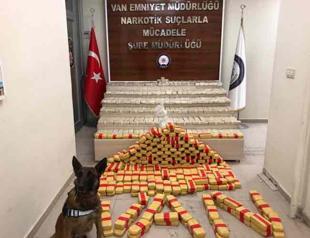 Over 285 kg of heroin seized in eastern Turkey