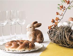 Traditional brunch on Easter