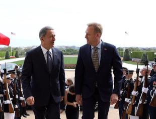 Turkish, US defense chiefs hold talks in Washington