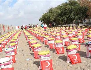 Turkish Red Crescent sends food aid to war-weary Yemen