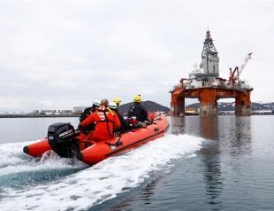 Environmental activists board Equinor rig set to drill in Arctic