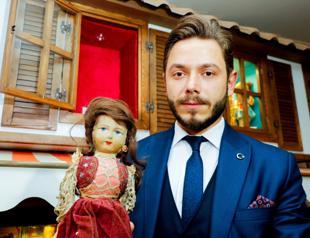 Hair of Holocaust victim on baby doll