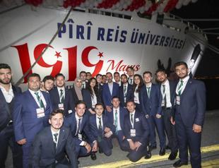 Youth take symbolic voyage to Samsun