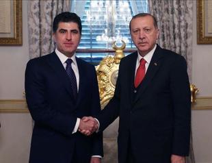 Turkeys president congratulates Barzani