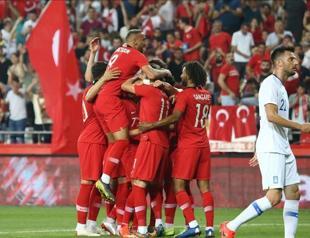 Turkey defeats Greece 2-1 in friendly match