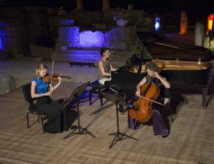 German chamber musicians play in Ephesus