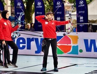 Turkish team bag gold medal in Archery World Cup