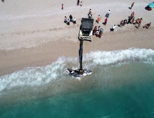 Dead whale washes ashore in Turkey’s Fethiye