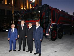 Turkish, Malaysian leaders view indigenous fire truck