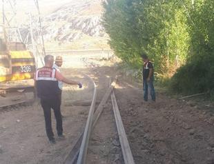 Suspected rail robber detained in eastern Turkey