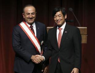 Turkeys top diplomat awarded Japans top accolade