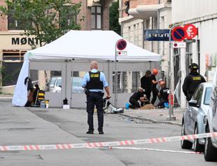 2nd explosion in Danish capital damages police