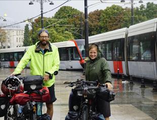 Globetrotter cyclists ready to travel Turkey