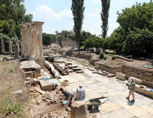 Ancient price list undergoing restoration