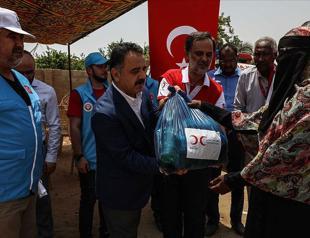 Turkey helps flood victims in Sudan