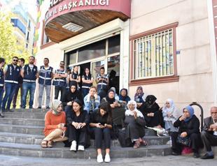 Families get more support in sit-in protest against PKK