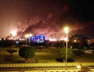 Drones spark fires at two Saudi Aramco oil facilities