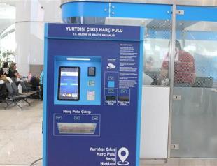 Machines to accept departure fee at Istanbul Airport