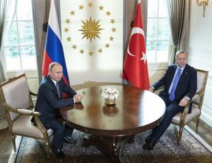 Turkish, Russian leaders hold bilateral meeting