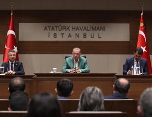 Preparations completed along the border for safe zone: Erdoğan