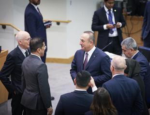 Turkish FM holds meetings in New York