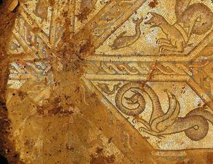 Mosaic in Çanakkale unearthed