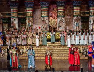 ‘Aida’ on Ankara stage