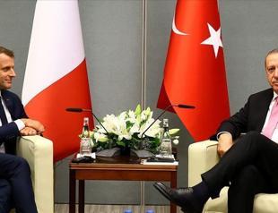 Erdoğan briefs Macron on Syria op