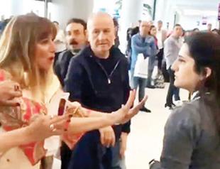 Woman fined for insulting airport staffer