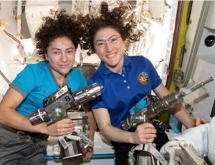 NASA astronauts embark on the first all-female spacewalk