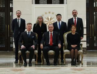 New envoys present credentials to Turkish president