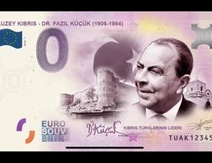Euro souvenir note to pay tribute to Turkish Cypriot leader