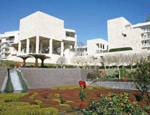 Getty Center museum a beautiful fortress against Los Angeles fires
