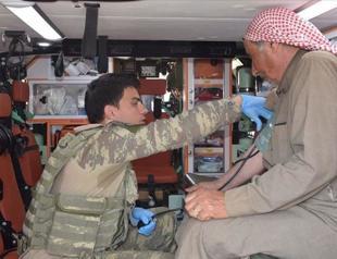 Turkey provides health checks to civilians in N Syria