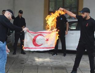 Turkish Cyprus condemns burning of its flag in Greek Cyprus