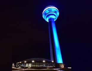 Ankaras Atakule to turn blue for children