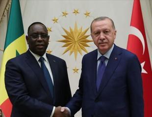 Turkish president receives Senegalese counterpart