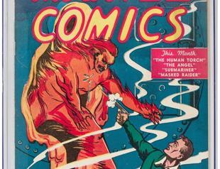 From 10 cents to $1.3 million, first Marvel comic sets auction record