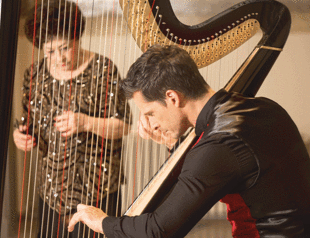 Harpist and castanet legend to share stage in Istanbul
