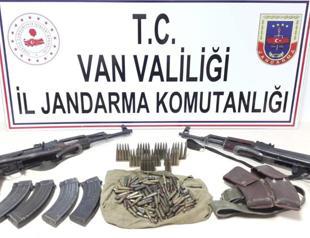 YPG/PKK terrorist rifles, ammunition seized