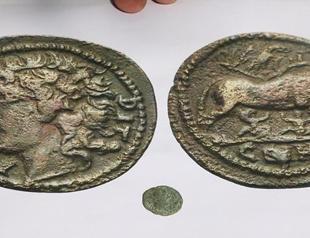 History or myth, aged coin shows Paris of Troy