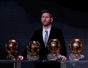 Lionel Messi wins Ballon DOr for sixth time