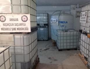 Ankara police seize over 20 tons of ethyl alcohol