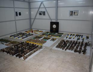 Turkish forces seize large amount of ammunition