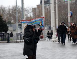 Storm and rainfall hit western Turkey