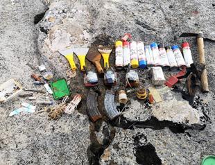 Forces seize PKK bomb-making materials