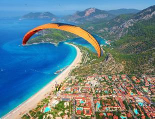 More than 165,000 people paraglided over from Mt. Babadağ