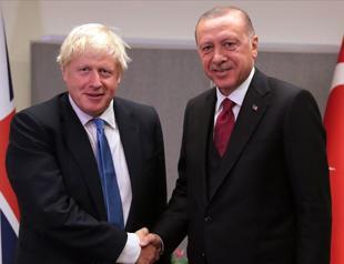 Turkish president, UK premier discuss recent events