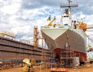 Shipbuilding industry exports reach $1 billion